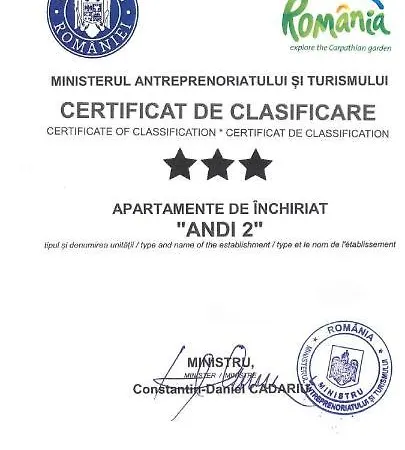 Andi 2-apartament * Baile Herculane